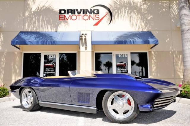 1965 chevy corvette! custom resto mod! 502 motor! radio! low miles! stunning!!