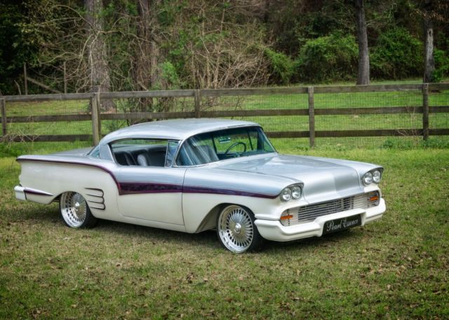 1958 chevy impala coupe: 502 ram jet, 4l80e, vintage air, $260k custom show buil