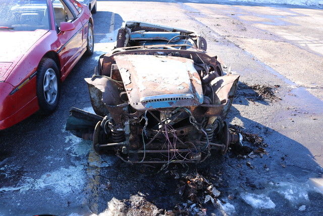 1962 blue restoration or parts vehicle!