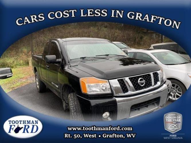 2012 nissan titan sv 4x4 sv 4dr king cab swb pickup for sale in grafton, west virginia
