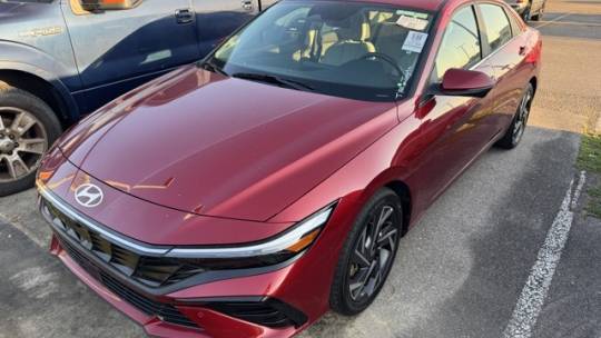2024 Hyundai Elantra limited ultimate red