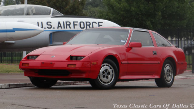 1986 nissan 300zx 2+2 hatchback 2dr t-top red original video 1 owner