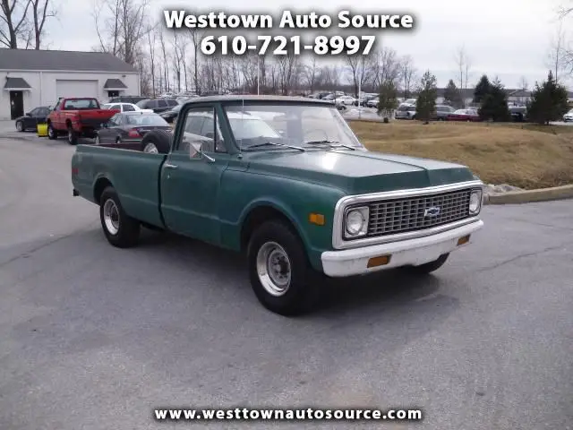 1971 chevrolet c/k 10 series c-20 truck