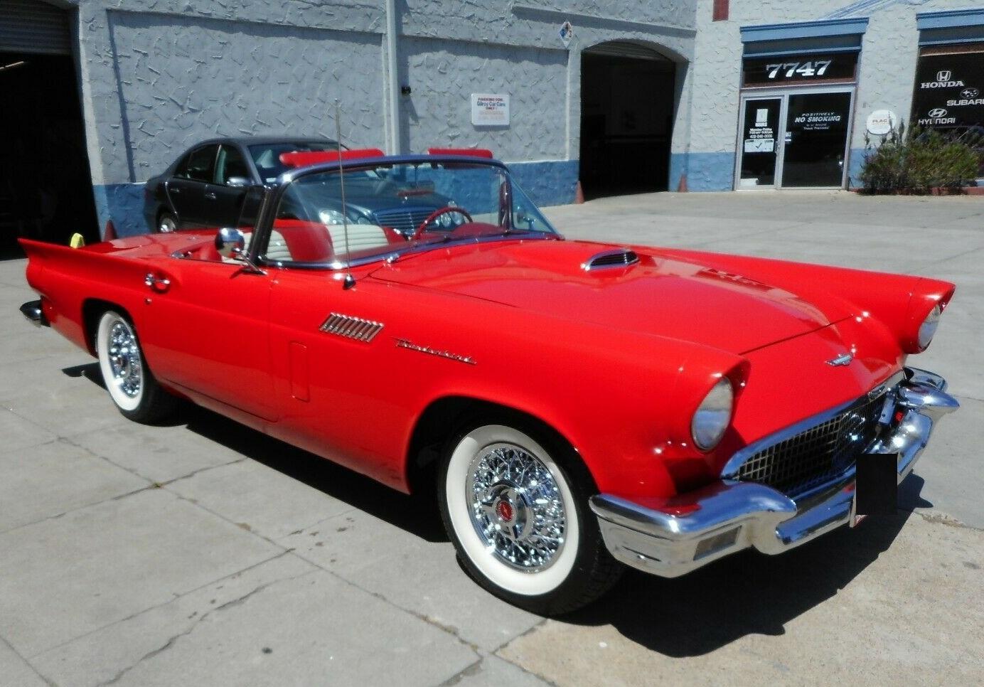 1957 ford thunderbird convertible fully restored 245 hp