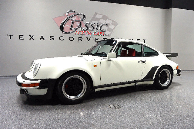 1982 white porsche 911/930 carrera!only 16,000 miles texas