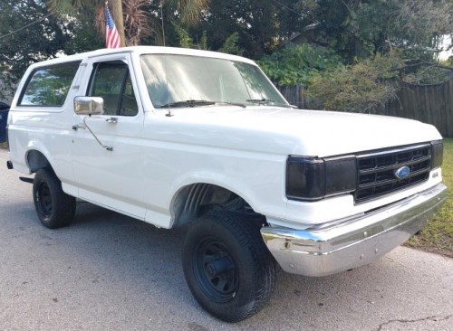 1990 ford bronco custom for sale in florida by owner