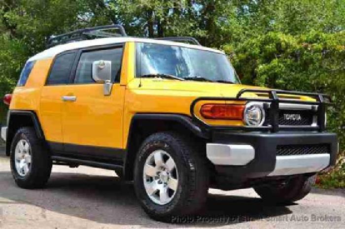 used 2007 toyota fj cruiser 4x4 automatic, roof rack, dash mounted gauge cluster in colorado springs, co