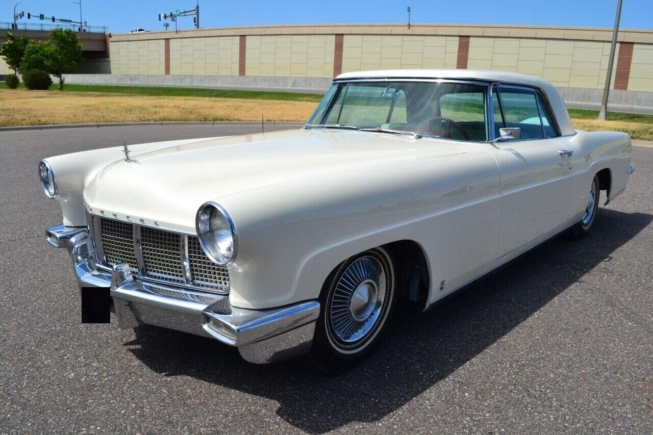 1956 lincoln continental mark ii rare white 48543 miles automatic