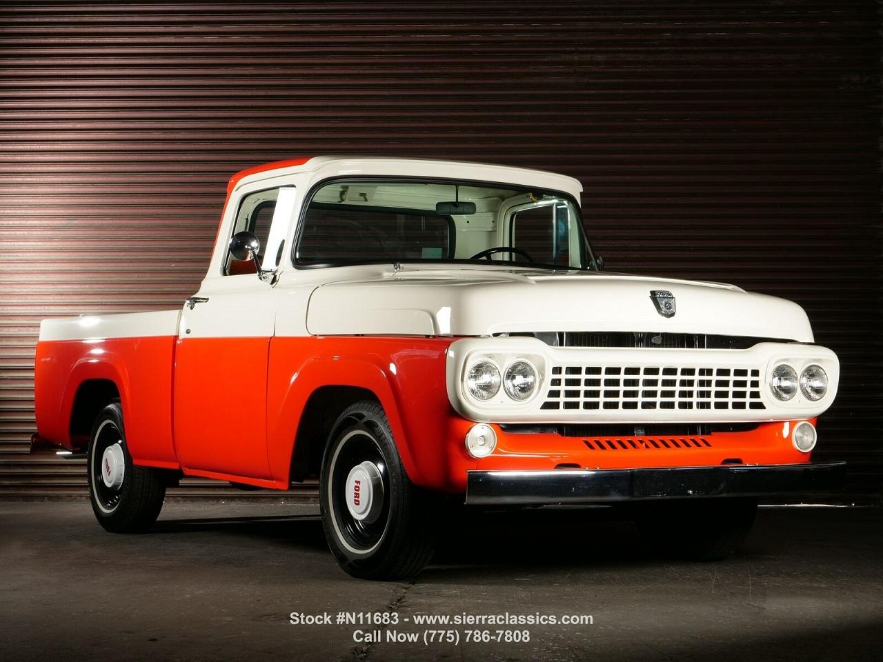 1958 ford f-100 truck v8