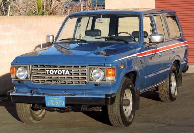 california toyota land cruiser fj60, 1987 toyota 4x4, 100% rust free, runs a+++