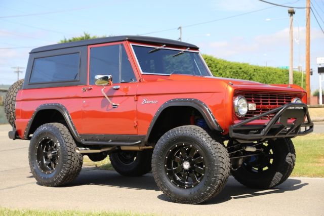 1975 ford bronco - tangerine pearl paint~ 351 windsor v8 - automatic trans~!