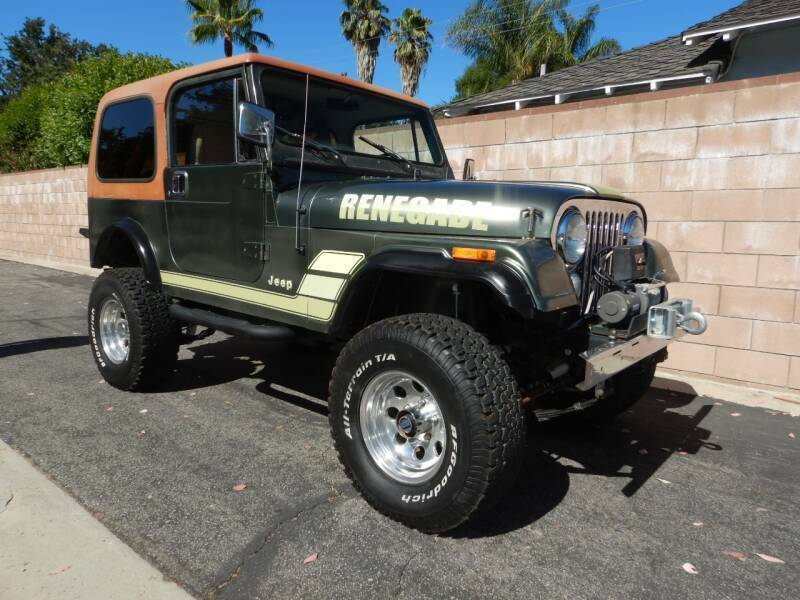 1984 jeep cj-7 base 2dr 4wd suv manual 5-speed 4wd i6 4.2l gasoline