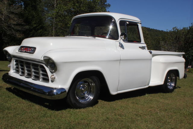1956 white restored v8 350cid automatic great driver rare