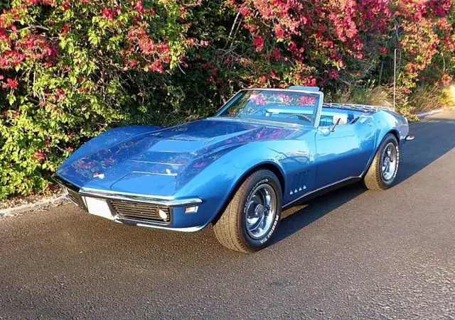 corvette 427 **l71** tri-power roadster 435hp like l88, l89 califonia