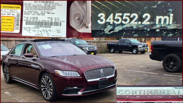 2020 lincoln continental reserve