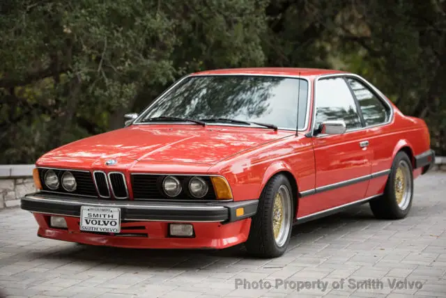 1982 bmw 633csi 1 owner with 66k original miles with bbs and bilstein upgrades