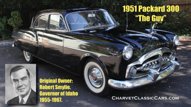 1951 packard 300 sedan. "the guv." proven tour car! see video