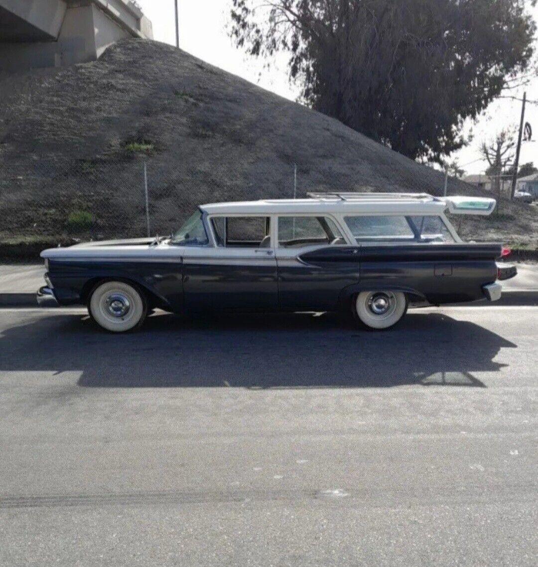 1959 ford country wagon sedan station 302 ford motor
