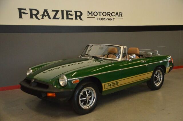 19040 actual mile last year production mgb british racing green roadster