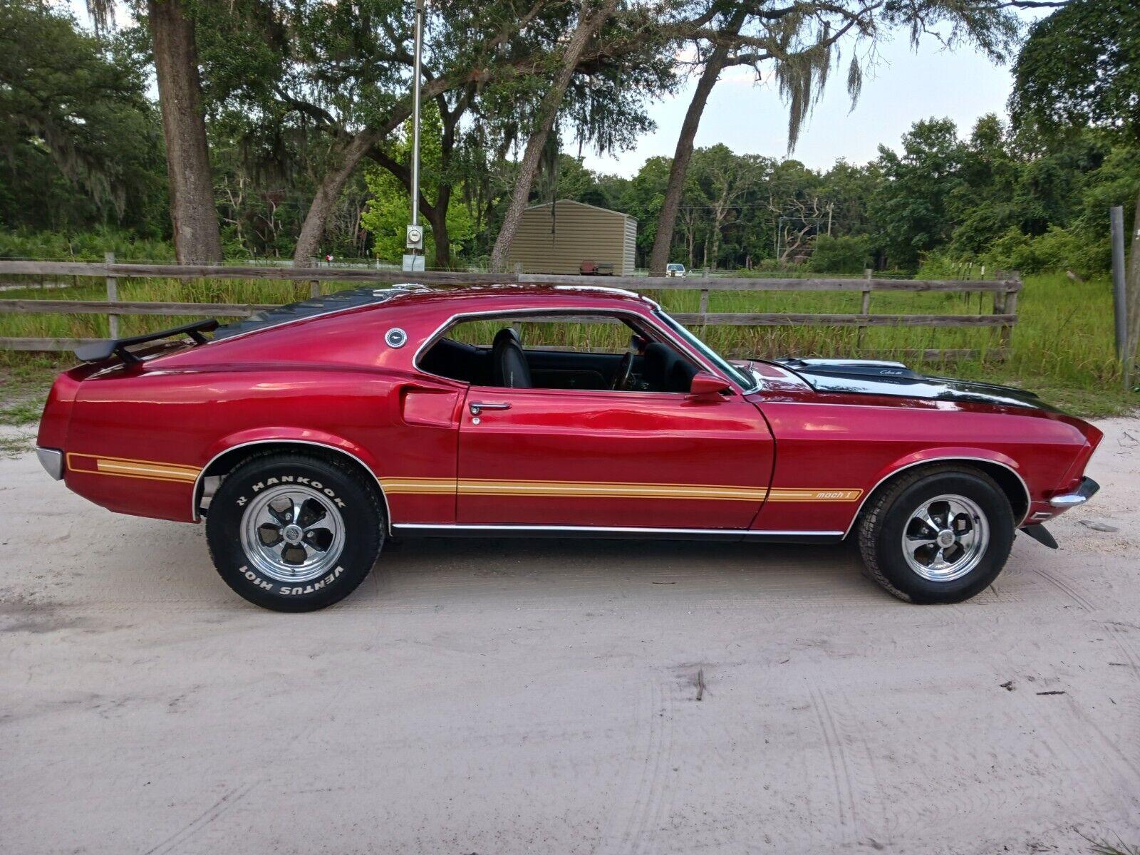 1969 ford mustang clean title engine 351 cleveland