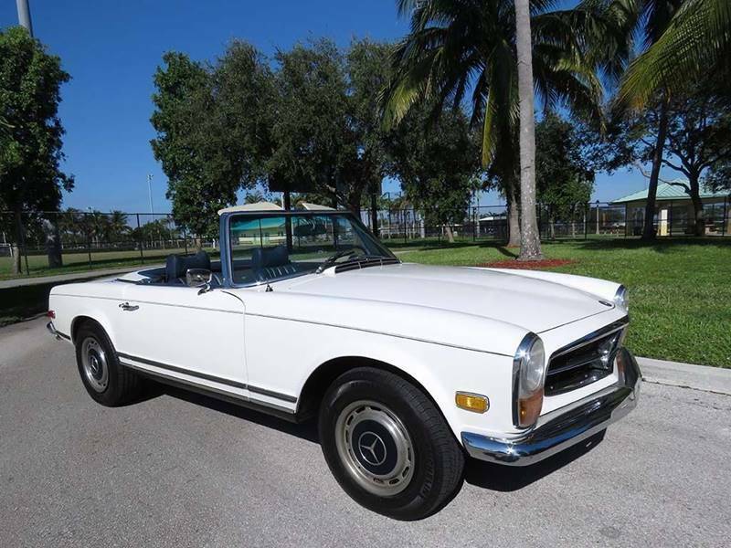 1970 mercedes-benz 280-class manual rwd v6 2.8l gasoline