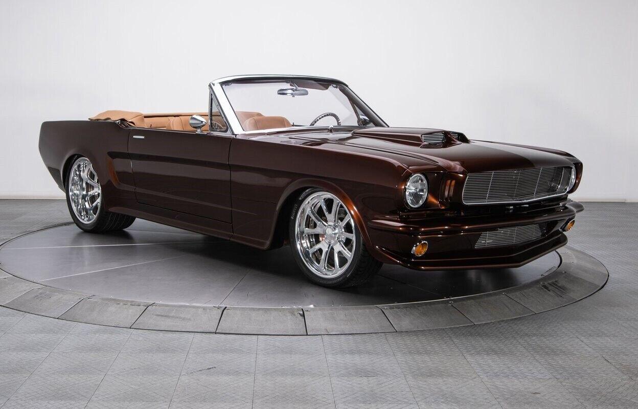 1966 ford mustang root beer convertible coyote v8 6 speed manual