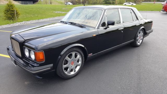 1989 bentley turbo r 54,366 no rust new paint chrome 18 rims project runs royce