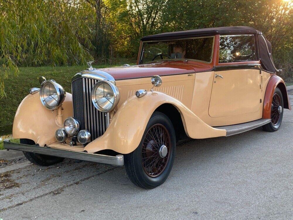 1935 bentley derby 3.5 litre drophead coupe original engine