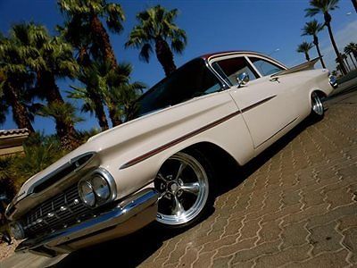 no reserve 1959 chevrolet biscayne 348 tripower custom big finned classic wow