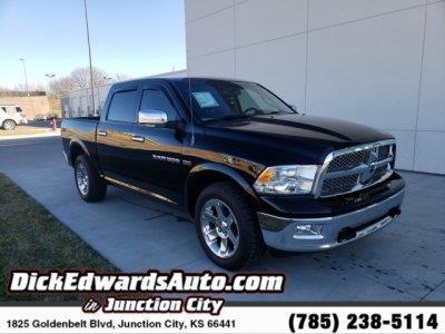 2012 ram ram pickup 1500 laramie 4x4 laramie 4dr crew cab 5.5 ft. sb pickup for sale in grandview plaza, kansas