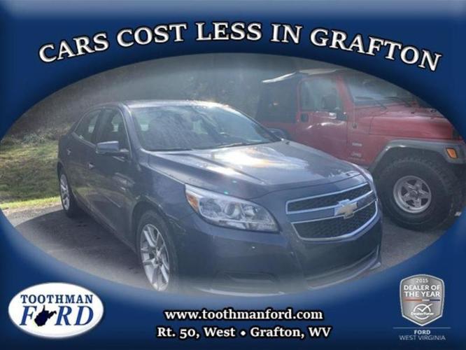 2013 chevrolet malibu lt lt 4dr sedan w/1lt for sale in grafton, west virginia