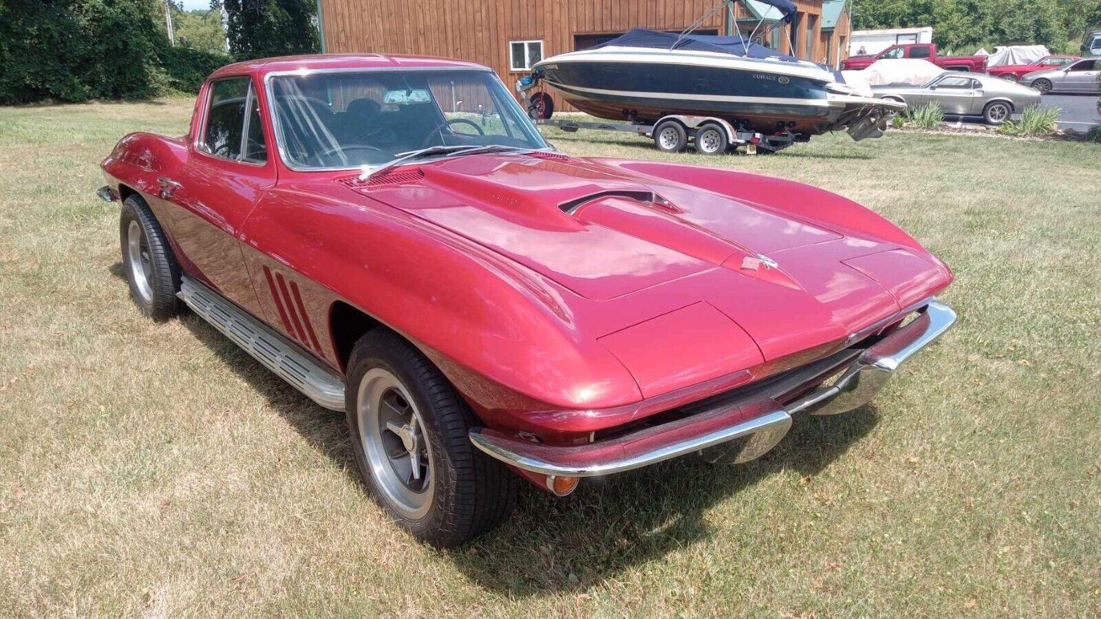 1965 chevrolet corvette 350 ci borg warner super t10 trans
