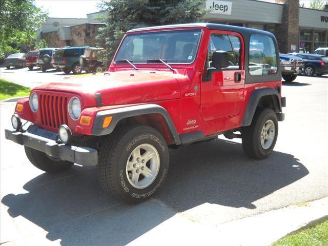 2004 jeep wrangler sport for sale in jackson, wyoming