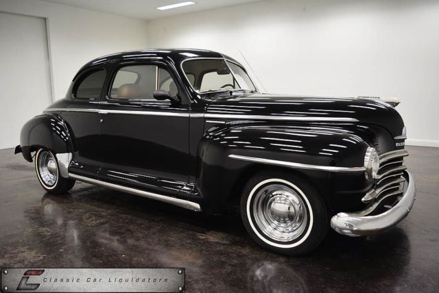 1948 plymouth super deluxe coupe street rod