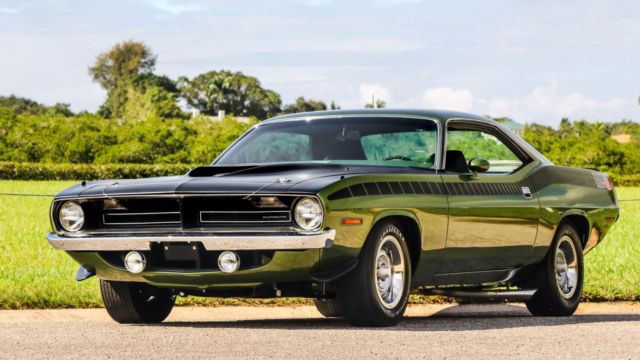 1970 plymouth aar cuda 340 six pack, 4-speed incredible restoration