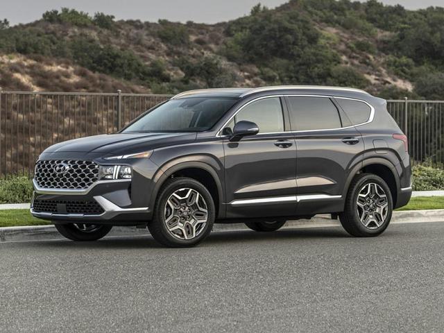 2022 hyundai santa fe hev blue