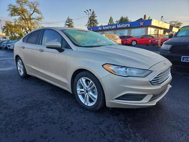 2018 ford fusion se