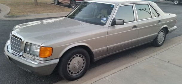 1991 mercedes-benz 300sel base sedan 4-door with sun roof