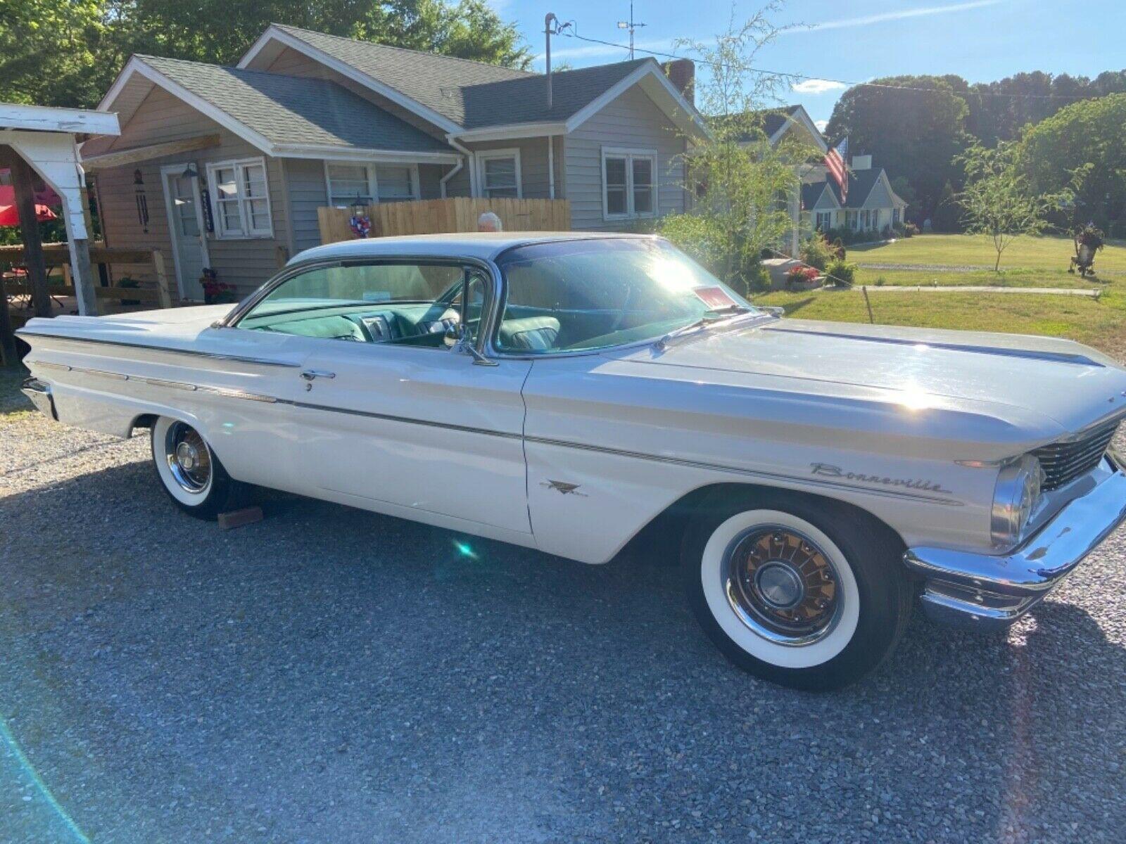1960 pontiac bonneville coupe 8 cyl automatic