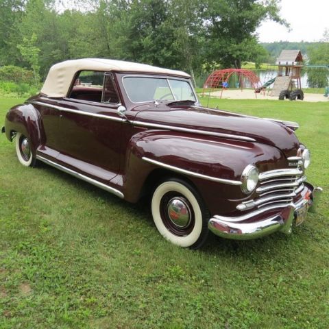 1948 plymouth super deluxe convertible